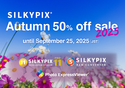 SILKYPIX Autumn 50% Off Sale 2025