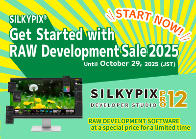 SILKYPIX Get Started with RAW Development Sale 2025