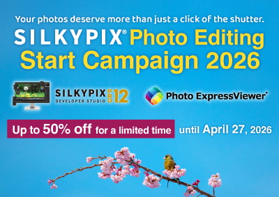 SILKYPIX Photo Editing Start Campaign 2026