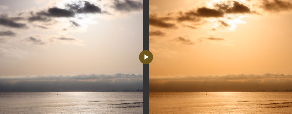 作例: ホワイトバランス（色合いの調整）