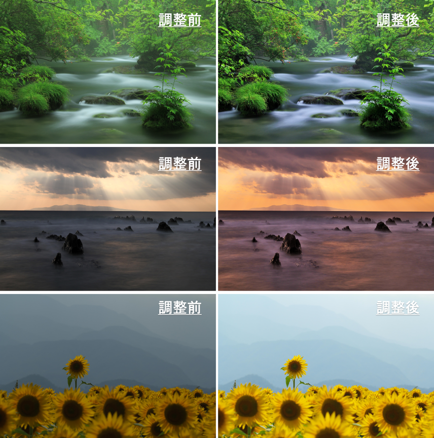 写真教室セミナー　調整例