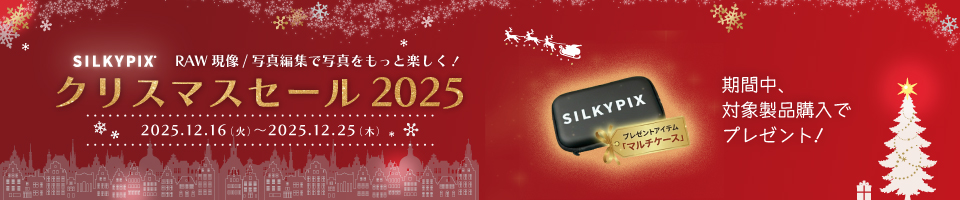 SILKYPIX クリスマスセール 2025