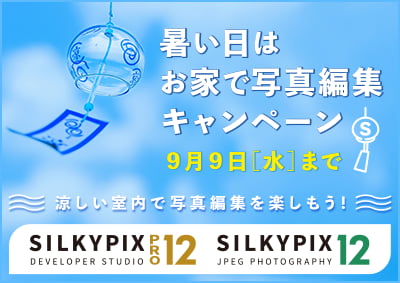 暑い日はお家で写真編集キャンペーン